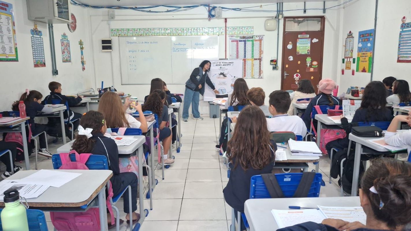 Programa Educa Dengue leva orientação aos alunos