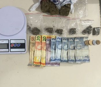 TRÁFICO DE DROGAS É FLAGRADO PELA POLÍCIA MILITAR EM PORTO BELO