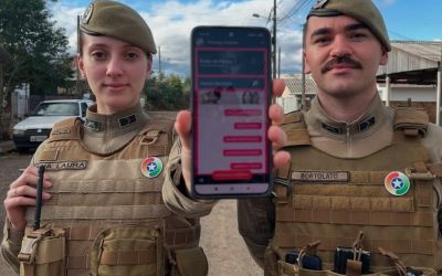 Mulheres vítimas de violência podem solicitar socorro pelo aplicativo e botão de pânico da PMSC
