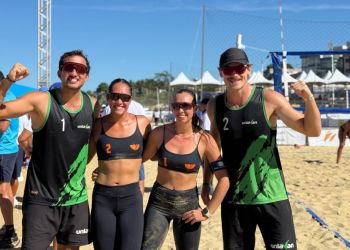 Atletas do Vôlei de Praia de Itapema são convocados para representar o Brasil no FISU América Games 2026