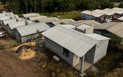 Obras do Programa Casa Catarina avançam em municípios do Oeste e moradias serão inauguradas em breve