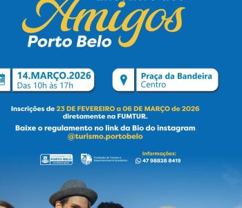 Inscrições para o Encontro de Amigos de Porto Belo continuam abertas