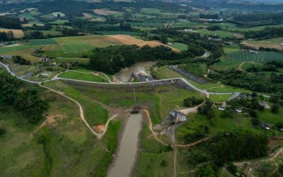 Santa Catarina investe mais de R$ 94 milhões na recuperação e modernização das barragens de contenção de cheias do Vale do Itajaí