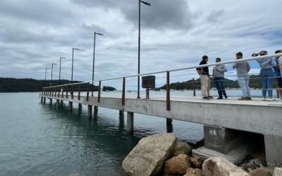 Porto Belo entrega trapiche no Molhe do Rio Rebelo