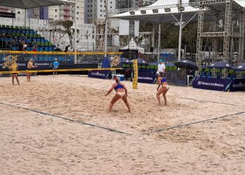 Iniciam as competições do Circuito Brasileiro Challenger de Vôlei de Praia