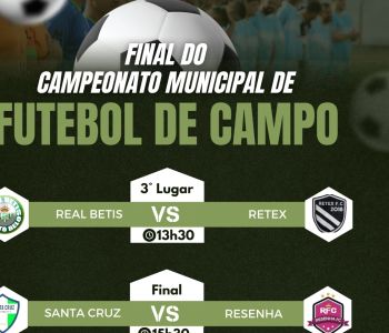Porto Belo realiza final do Campeonato Municipal de Futebol de Campo neste domingo