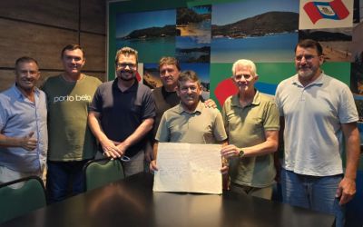 Ailto Neckel assume interinamente a Prefeitura de Porto Belo