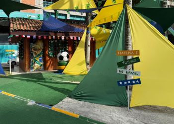 Itapema terá transmissão dos jogos do Brasil na Praça da Paz