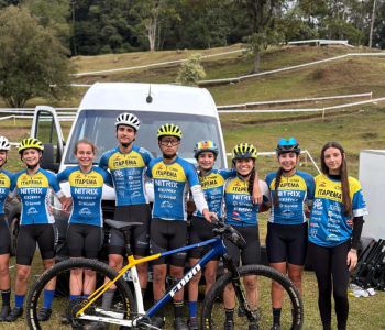PEDALA ITAPEMA AMPLIA PRESENÇA DE JOVENS ATLETAS NO XCO PARQUE SORRISO, EM BLUMENAU