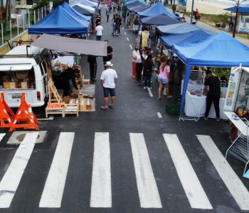 Feira Cultura em Movimento e Campeonato de Surf movimentam a Orla do Centro neste domingo (01/03)
