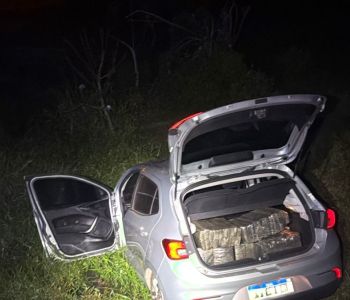 PRF prende foragido da Justiça com quase 120 quilos de maconha após perseguição na BR-101 em Joinville