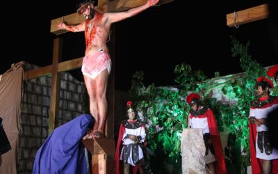 Porto Belo terá encenação da Paixão de Cristo nesta Sexta-feira Santa