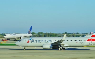 United e American Airlines podem voar lado a lado