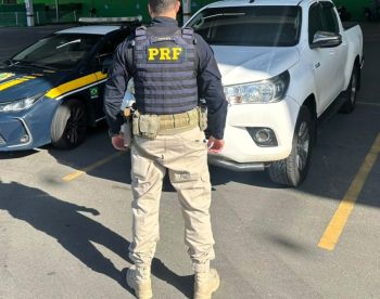 Picape argentina furtada dois dias antes em Florianópolis é recuperada clonada no Litoral Norte