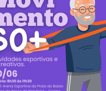 Porto Belo promove “Movimento 60+” com atividades físicas e recreativas aos idosos
