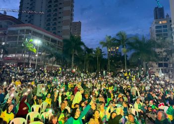 Com público recorde, Itapema encerra transmissões da Copa na Praça da Paz
