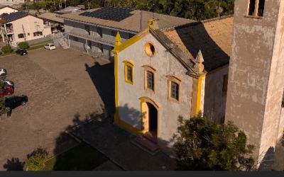 Igreja histórica de Porto Belo recebe nova pintura enquanto Município viabiliza recursos para restauro integral