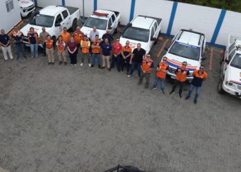 Defesa Civil de Itapema participa de treinamento estadual para operação de drones