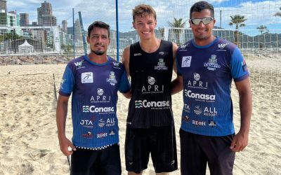 Itapema conquista título no Mundialito de Vôlei de Praia e tem atleta convocado para período com a Seleção Brasileira