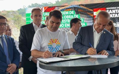 Itapema inicia pavimentação de via estratégica que liga cidade a Camboriú