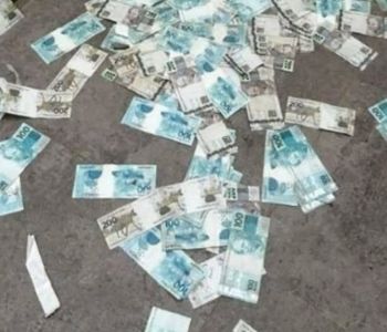 Caso Master: dinheiro jogado pela janela de banheiro durante operação em SC soma R$ 429 mil, segundo contagem da PF