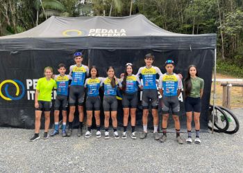 Atletas de Itapema conquistam medalha de prata na estreia do ciclismo na OLESC