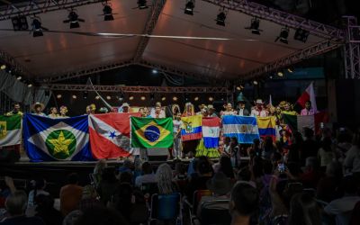 9º Encontro Internacional de Etnias leva folclore a escolas, UBS e ruas de Itapema