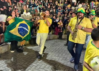 Jogo do Brasil x Haiti será transmitido no telão na Praça da Paz