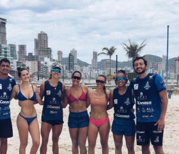 Itapema disputa Estadual de Vôlei de Praia em Florianópolis