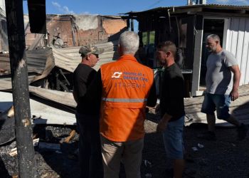 Prefeitura de Itapema atua integrada no apoio à ocorrência de incêndio no Bairro Jardim Praiamar