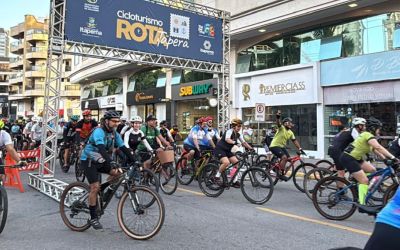Rota da Tapera reúne mais de 500 participantes e movimenta o cicloturismo em Itapema