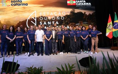 Em Jaraguá do Sul, governador Jorginho Mello lança primeira edição da Estação Outono