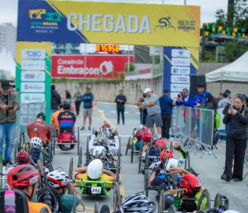 COM INCENTIVO DO PIE, COPA BRASIL DE PARACICLISMO REÚNE 155 PARTICIPANTES EM BRUSQUE